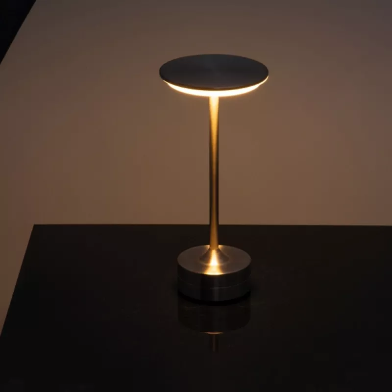 Lampka stołowa SYLWAN - szary (9518107)