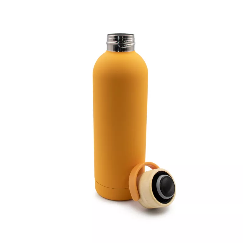 Butelka termiczna 500 ml | Zeniqua - żółty (VA116-08)