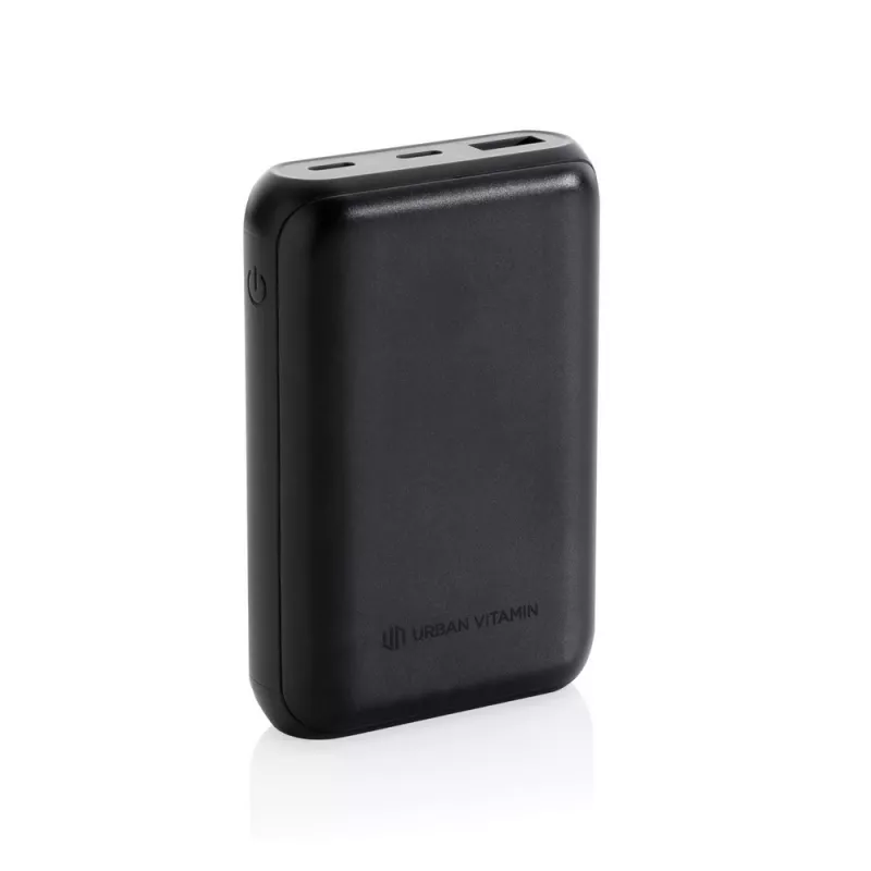 Szybki power bank 10000 mAh Urban Vitamin - czarny (P322.701)