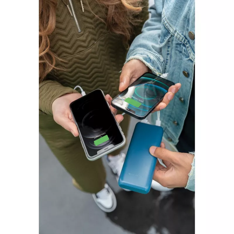 Szybki power bank 20000 mAh Urban Vitamin - niebieski (P322.755)