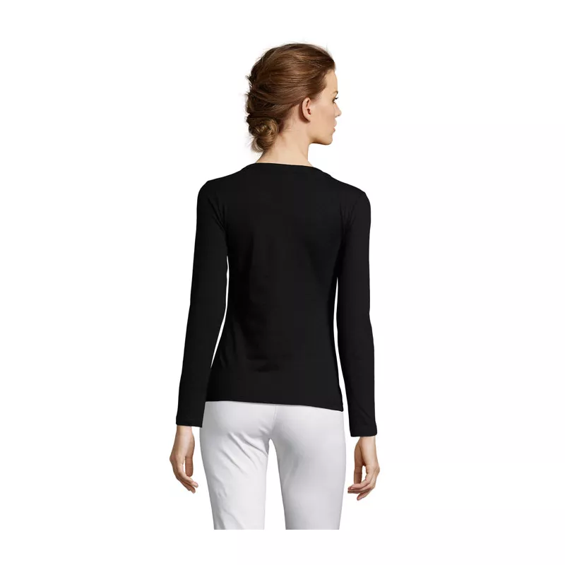 Longsleeve damski 150 g/m² Sol's MAJESTIC - Deep Black (S11425-DB)