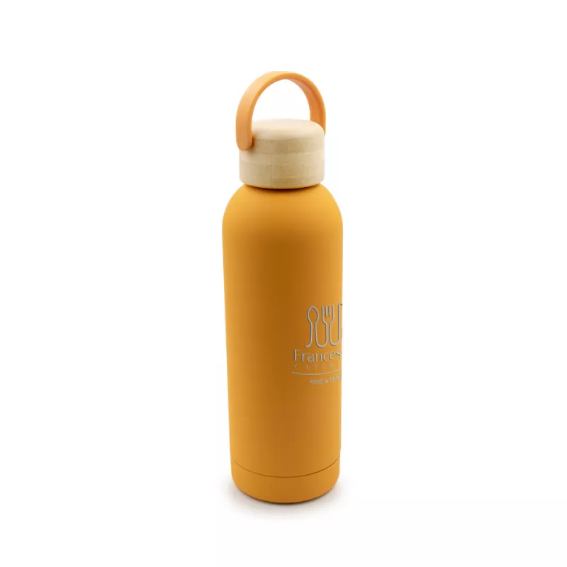 Butelka termiczna 500 ml | Zeniqua - żółty (VA116-08)
