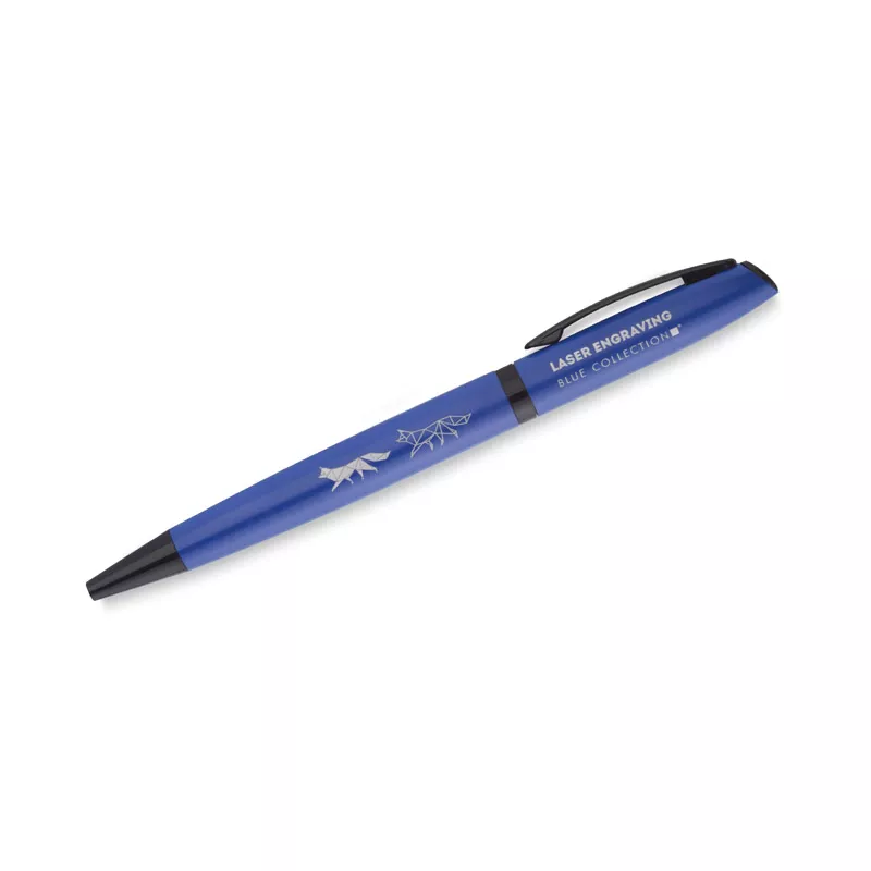Długopis w etui RIO - niebieski (19658-03)
