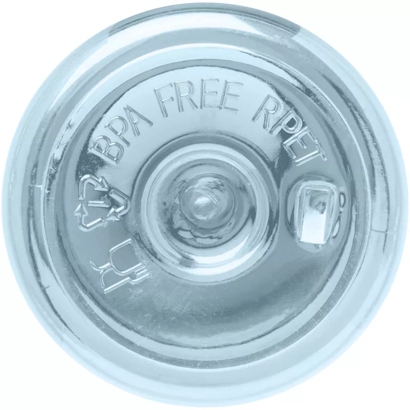 Sky butelka na wodę o pojemności 650 ml z tworzyw sztucznych pochodzących z recyklingu - Cloud Blue (10077791)