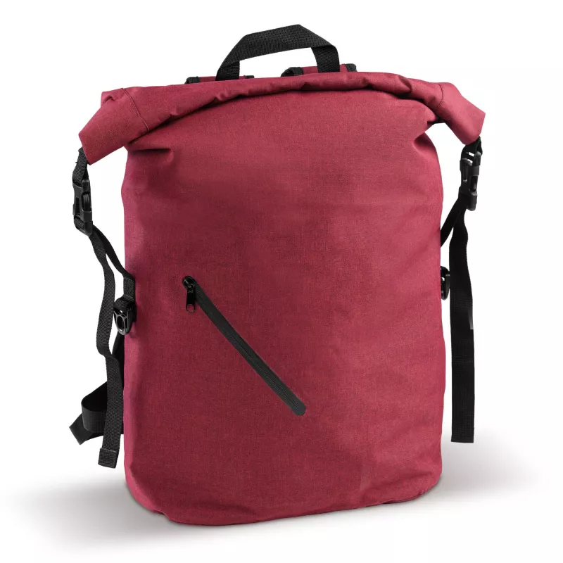 Wodoodporny plecak polyester 300D 20-22L - ciemnoczerwony (LT95129-N0020)