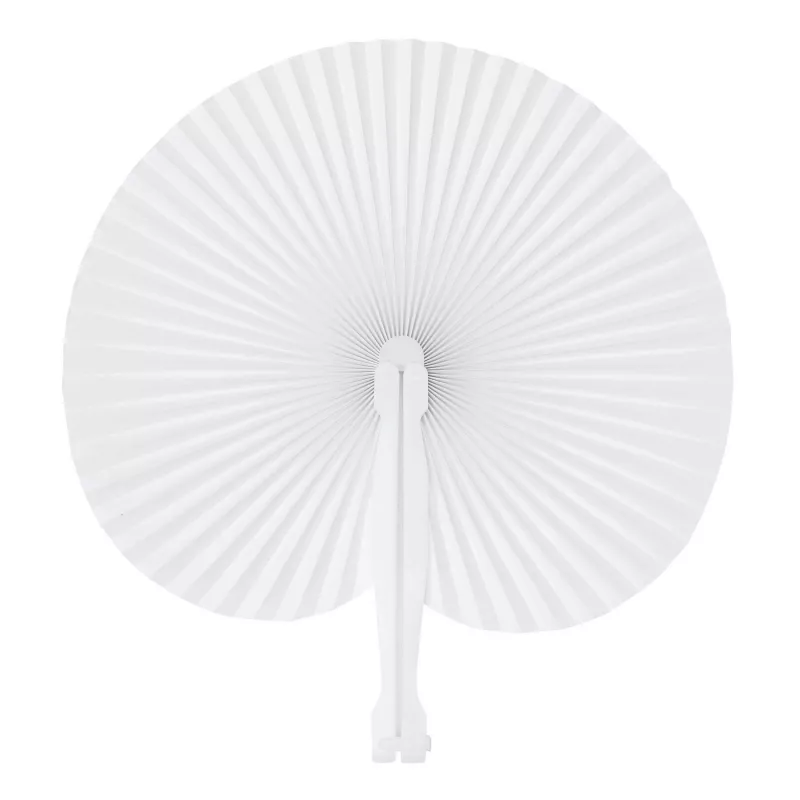 Składany wachlarz - biały (56-0906049)