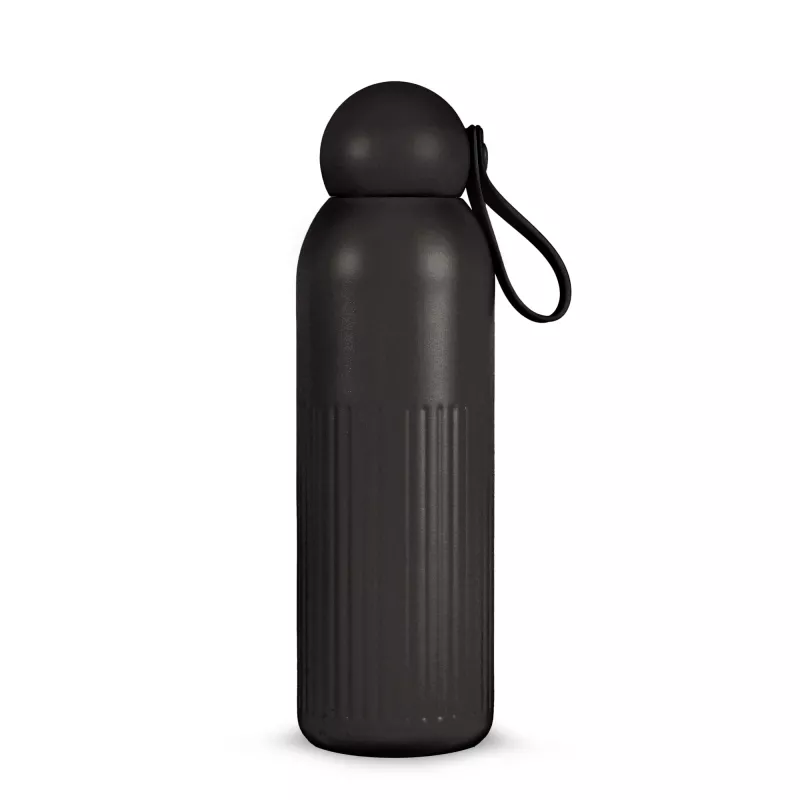 Stalowa butelka Sagaform Tekla (z recyklingu) 500 ml - czarny (LT52132-N0002)