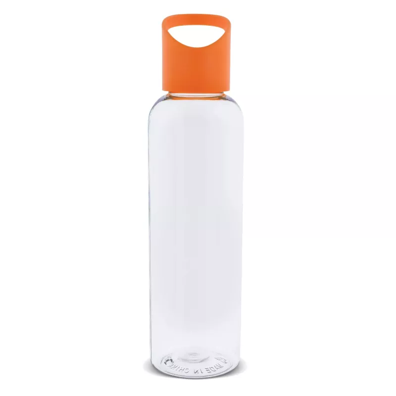 Butelka Loop transparent R-PET 600ml - pomarańczowy transparentny (LT98744-N0426)