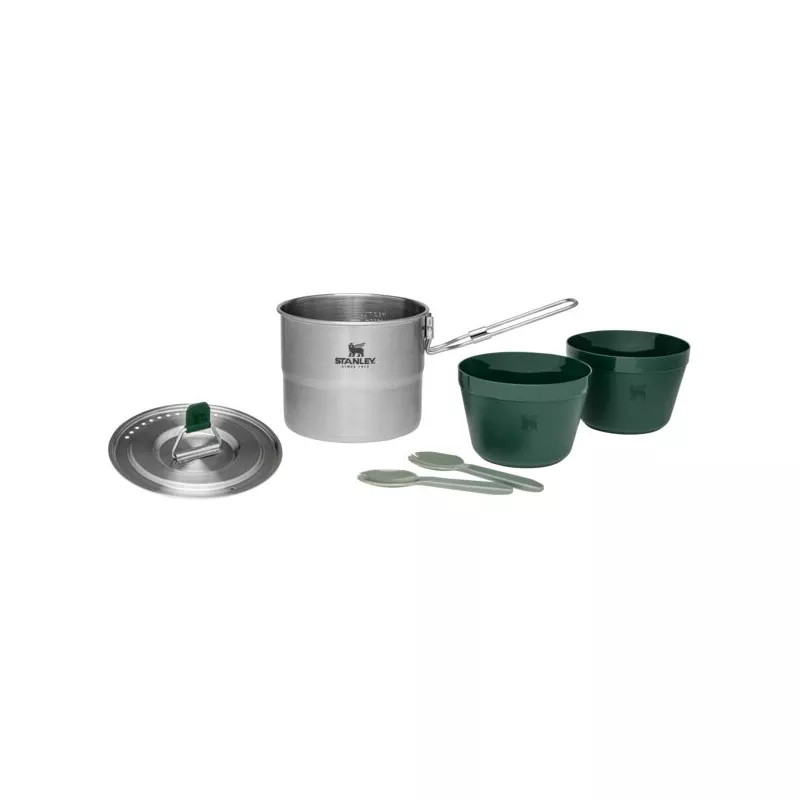 Zestaw do gotowania Stanley Stainless Steel Cook Set For Two 1.0L / 1.1QT - szary (1009997003)