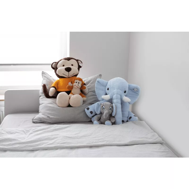 Pluszowy słoń - niebieski, szary (56-0502612)