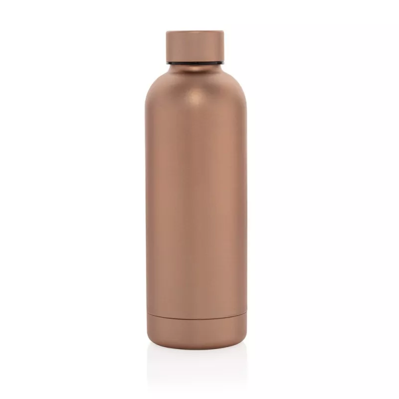 Butelka termiczna 500 ml, stal nierdzewna z recyklingu - brązowy (P435.709)