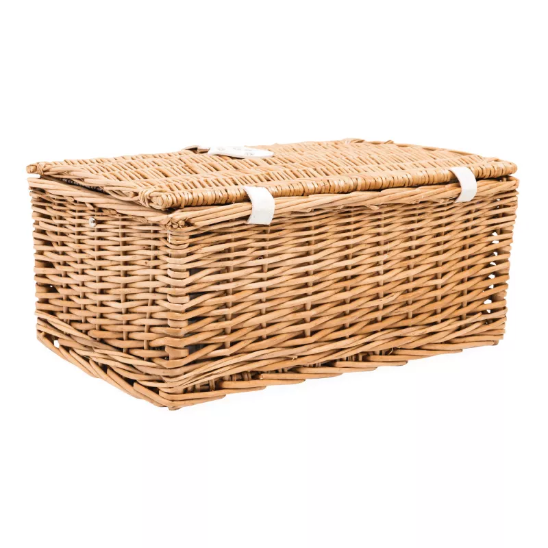 Wiklinowy koszyk piknikowy - brązowy (56-0604037)