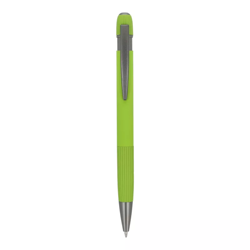 Długopis aluminiowy Toulouse Softtouch - jasnozielony (LT87886-N0032)