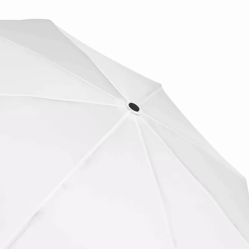 Automatycznie otwierany i składany, wiatroodporny parasol kieszonkowy CALYPSO - biały (56-0101272)
