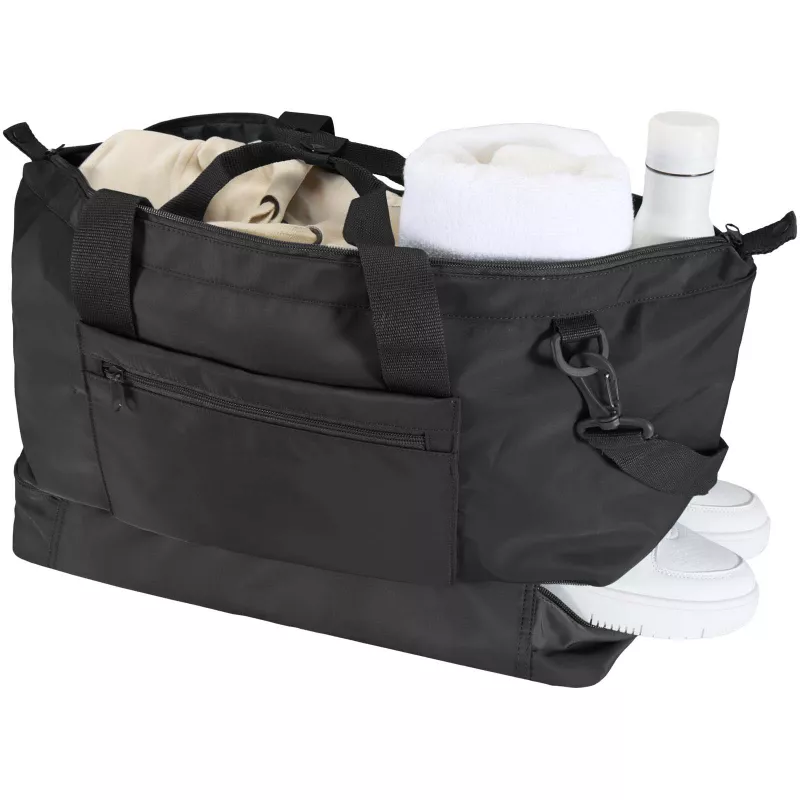 Trip Aware™, torba podróżna wykonana z materiałów z recyklingu, 42 l - Czarny (12076390)