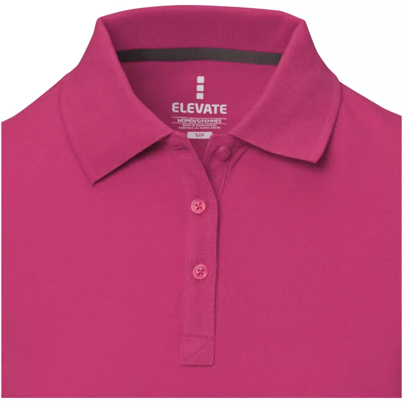 Damskie polo Calgary z krótkim rękawem - Magenta (38081-MAGENTA)