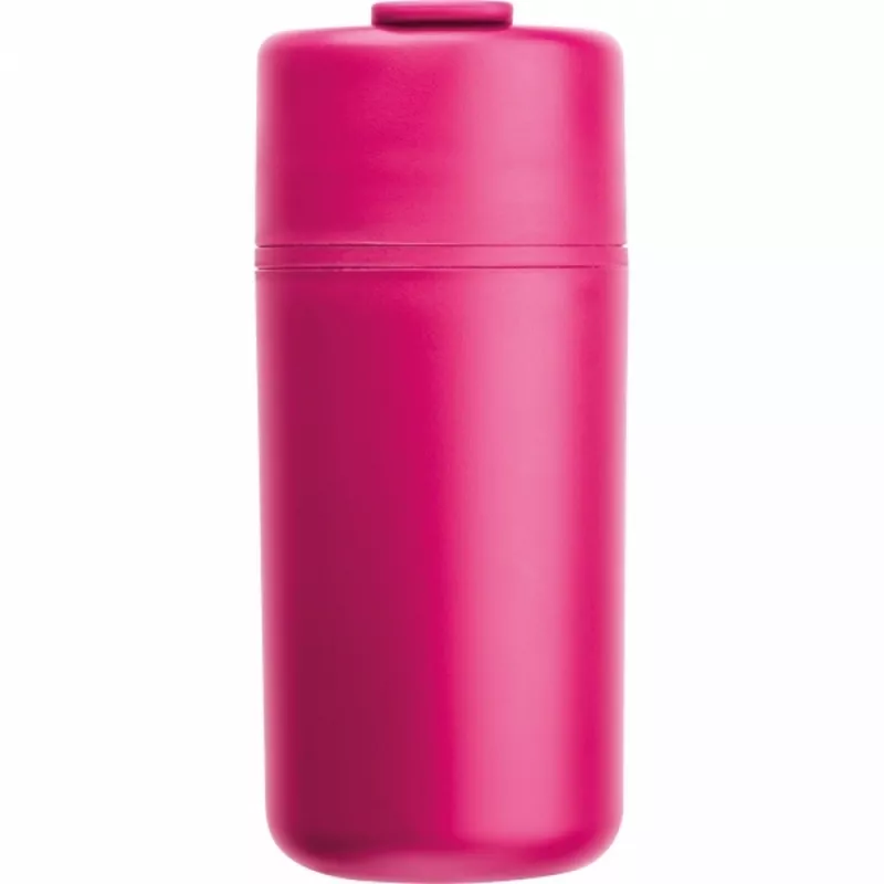 Kubek z podwójnymi ściankami GENOA 500 ml - różowy (535411)