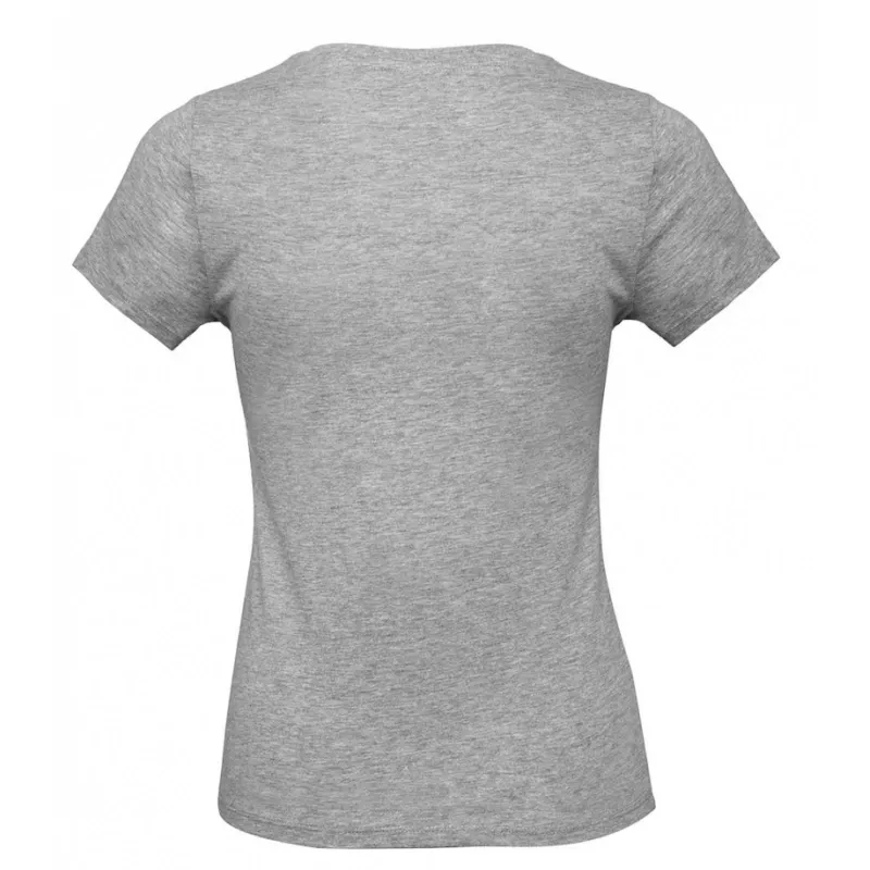 Damska koszulka reklamowa 145 g/m² B&C #E150 / WOMEN - Sport Grey (620) (TW02T/E150-SPORT GREY)