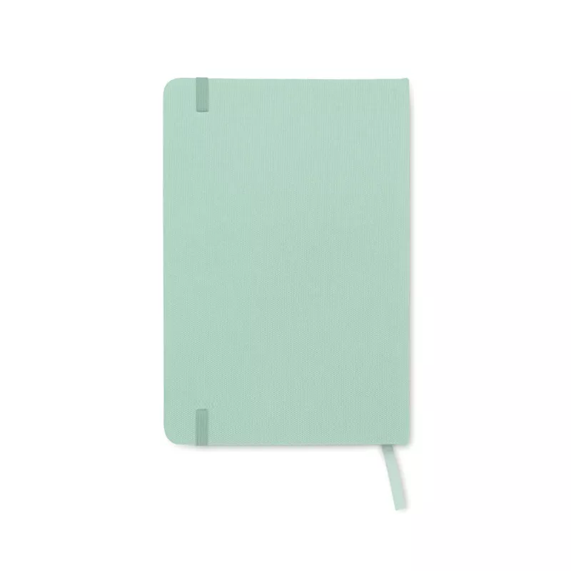 Notes A5 w okładce z RPET 80 kartek w linię NOTE RPET - Miętowy Zielony (MO9966-77)