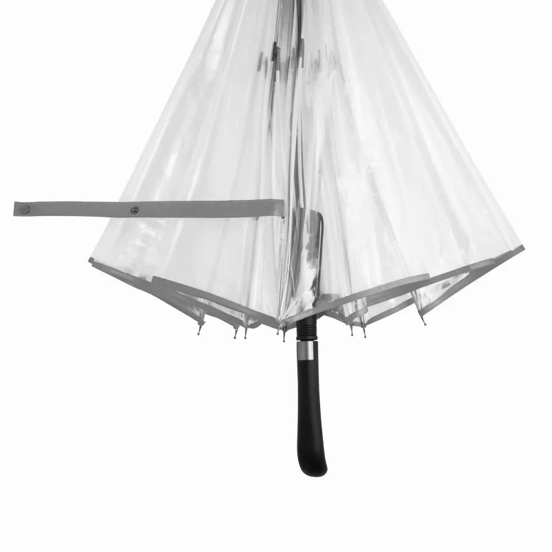 Automatyczny parasol - biały, transparentny (56-0103402)