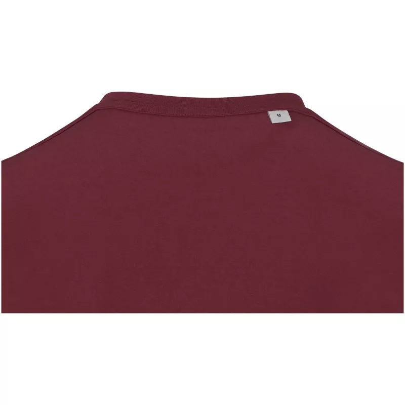 Balfour organiczna koszulka unisex o gramaturze 200 g/m² z krótkim rękawem i certyfikatem OCS - Głęboki bordowy (39557-DPBURGUN)