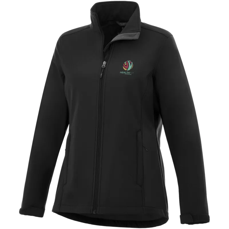 Damska kurtka typu softshell Maxson - Czarny (38320-BLACK)