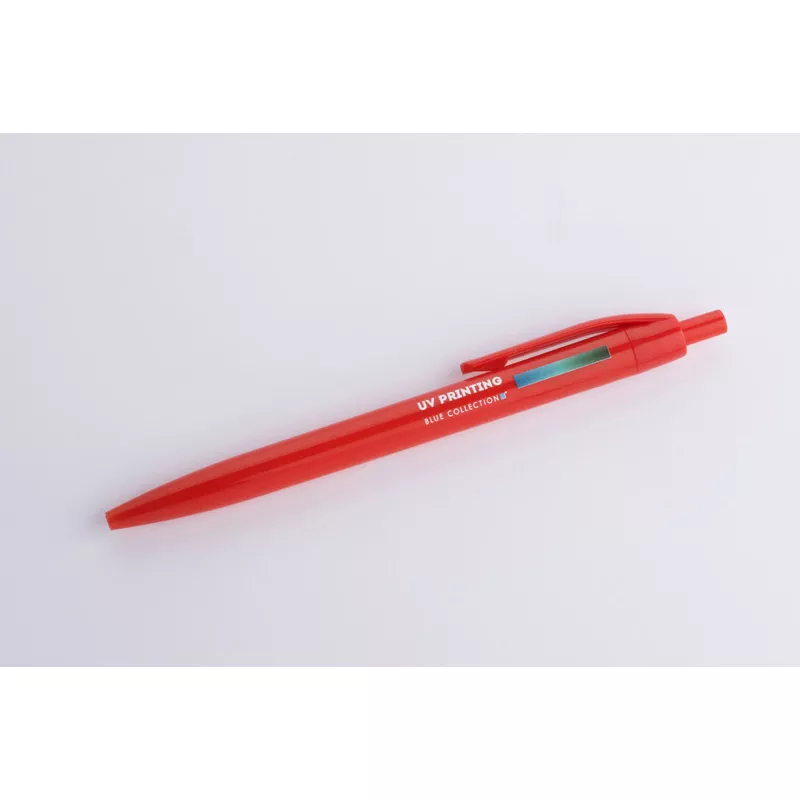Długopis plastikowy BASIC - czerwony (19232-04)