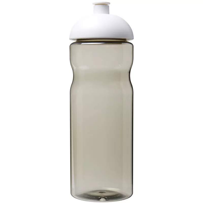 Bidon H2O Eco o pojemności 650 ml z wypukłym wieczkiem - Biały-Ciemnografitowy (21009801)