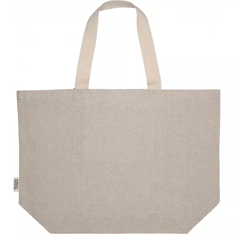 Torba bawełniana z recyklingu 200 g/m2 PILAR - beżowy (521613)