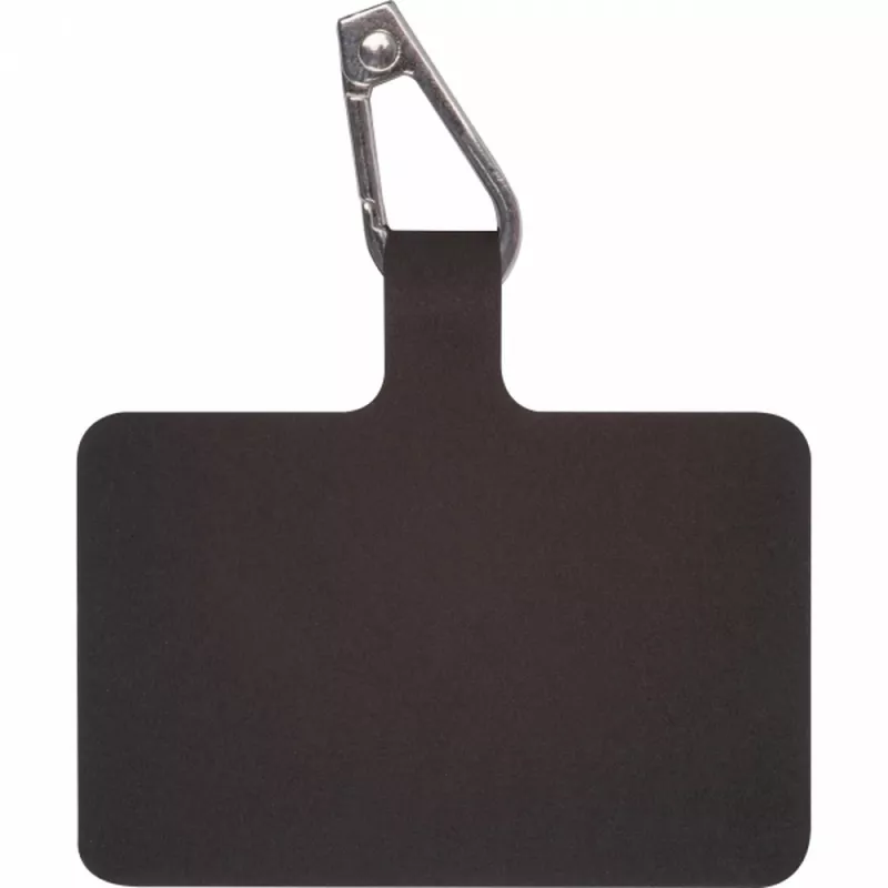 Smycz z ładowarką typu C LIAM - czarny (3498403)