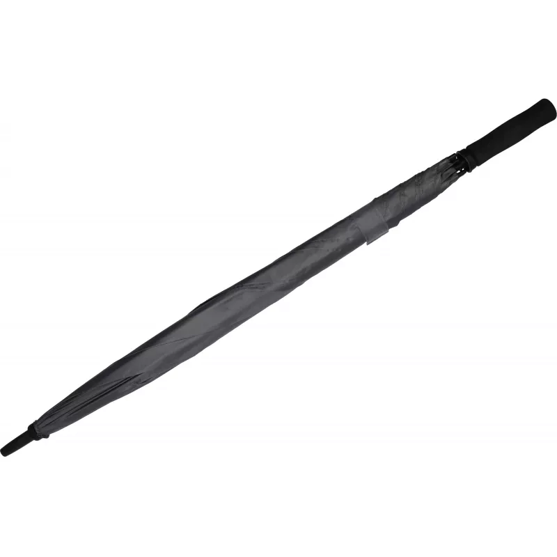 Parasol manualny XL Ø130 cm HURRICAN - szary (518707)