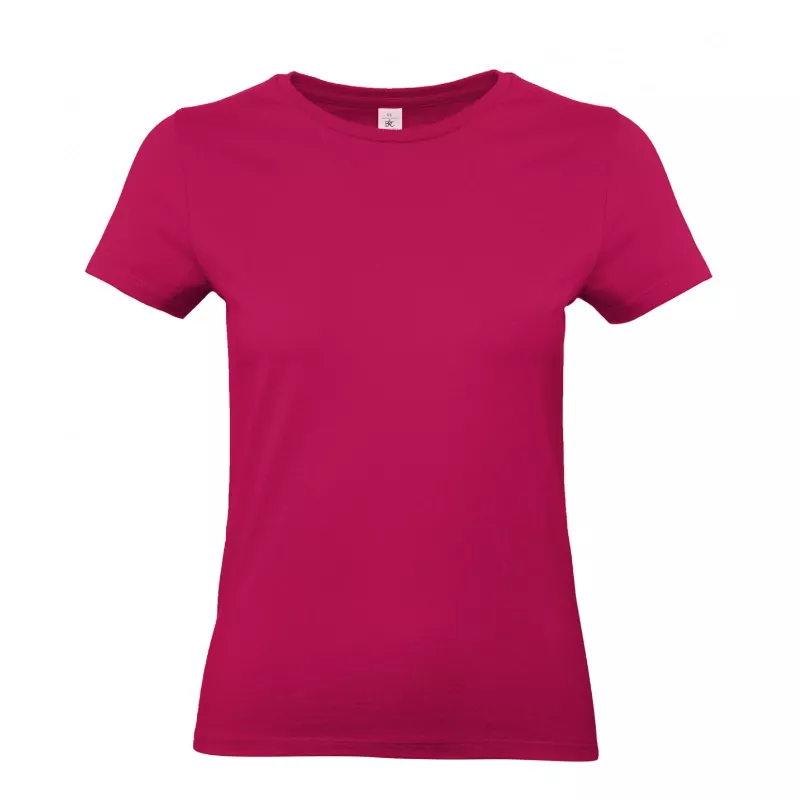 Damska koszulka reklamowa 185 g/m² B&C #E190 / WOMEN - Sorbet (311) (TW04T/E190-SORBET)