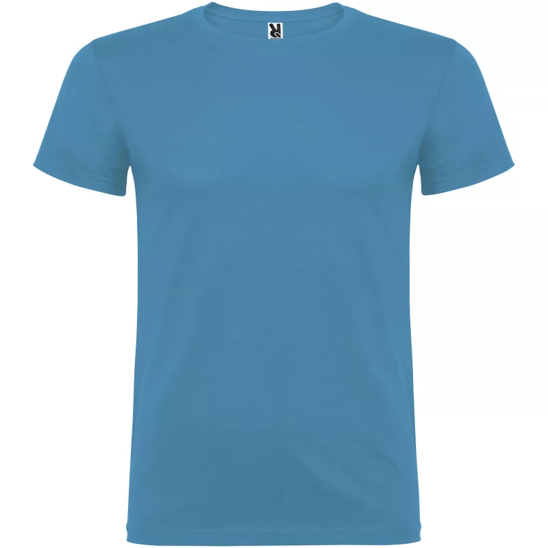 Koszulka T-shirt męska bawełniana 155 g/m² Roly Beagle - Turkusowy (R6554-TURQUOIS)