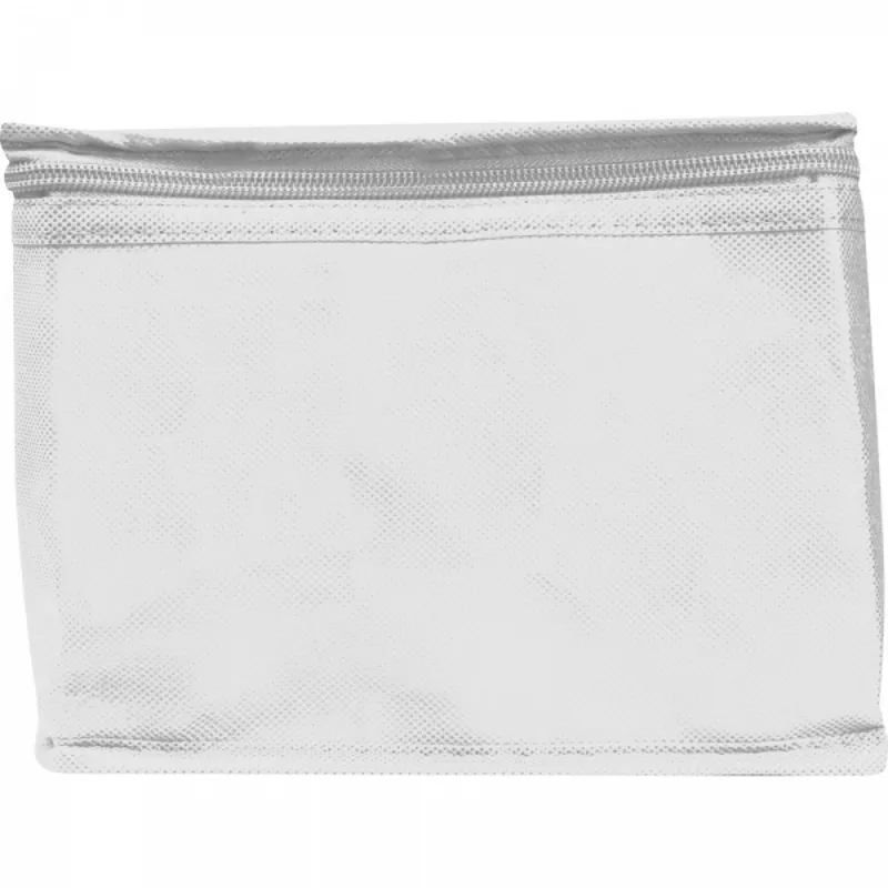 Torba termiczna non woven na 6 puszek 330 ml LUDMILA - biały (6154206)