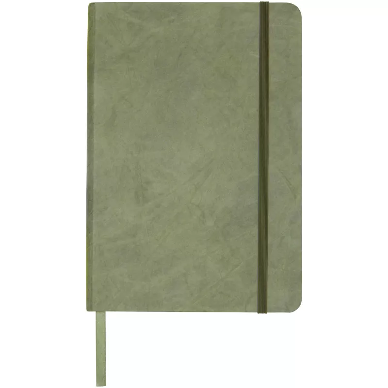 Notatnik Breccia w formacie A5 z papierem z kamienia - Zielony (10774161)