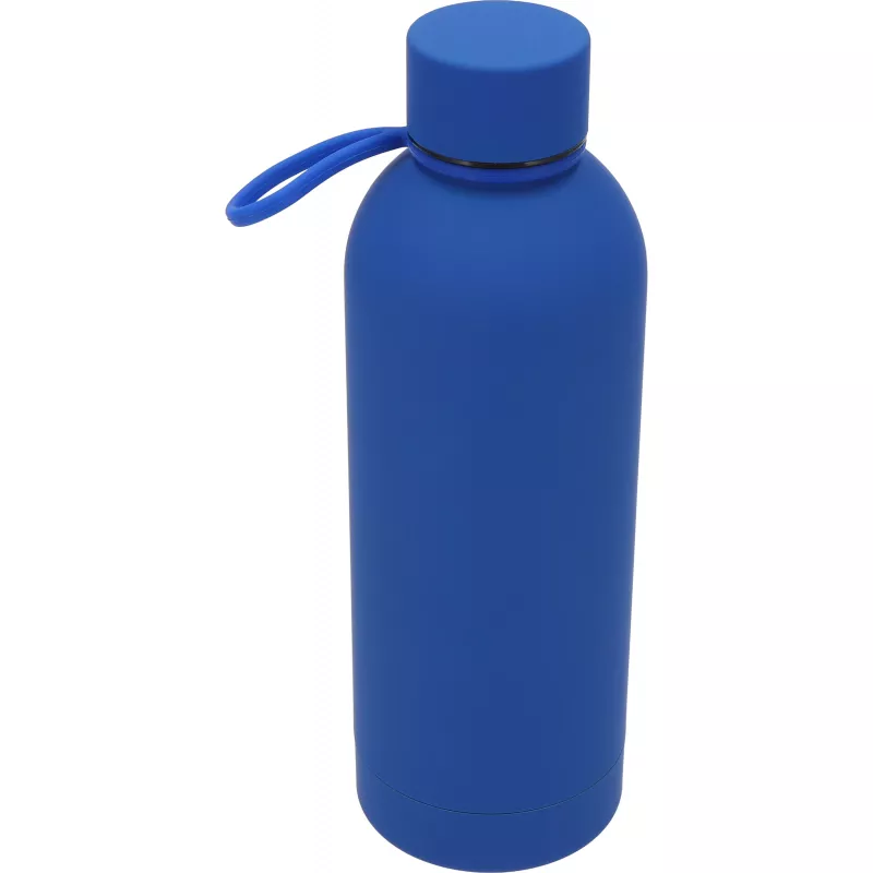 Butelka stalowa soft touch OSTRAVA 750 ml - niebieski (496804)