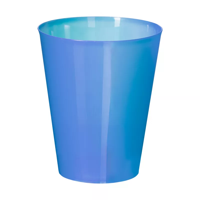 Kubek plastikowy 500 ml Colorbert - niebieski (AP735365-06)