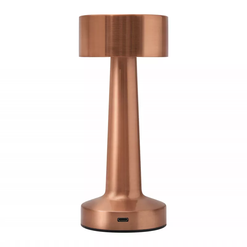 Lampa stołowa MUSHROOM ze stali nierdzewnej - miedź (56-0903073)