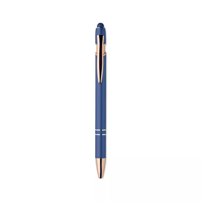 Długopis z aluminium z recyklingu SCRIBBLE - Niebieski (MO2380-04)
