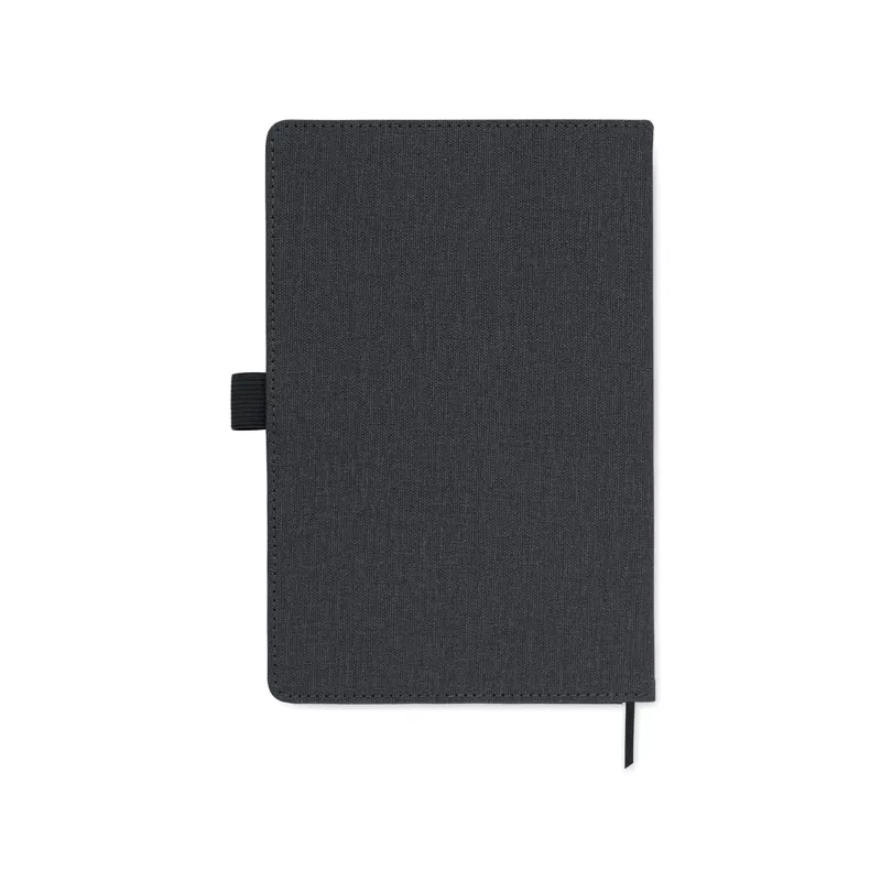 Notes A5 z kieszenią 80 kartek w linię CINCO - Czarny (MO2285-03)
