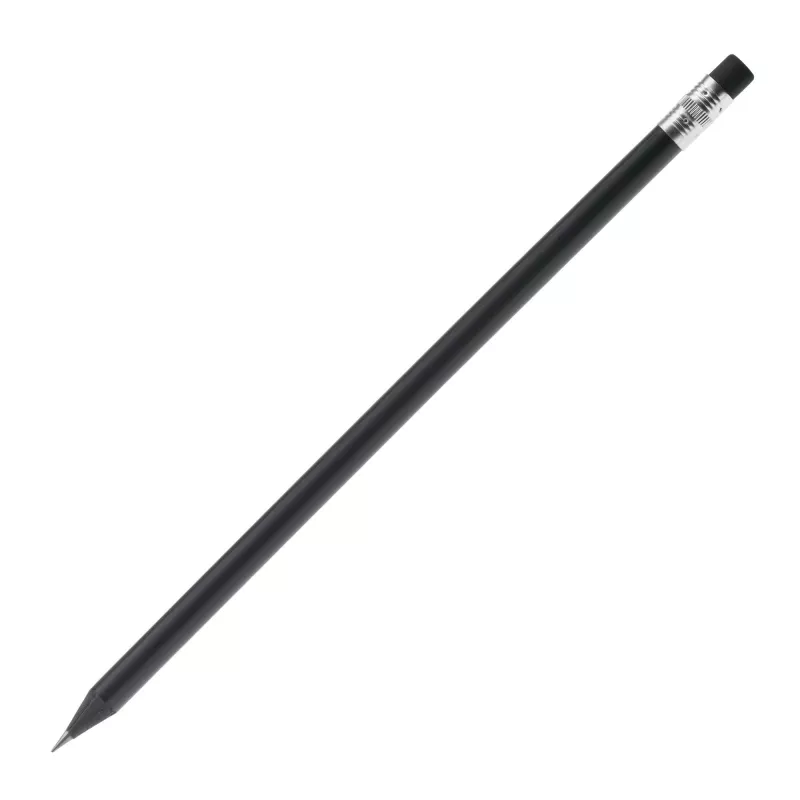 Ołówek z gumką - czarny (LT91583-N0002)