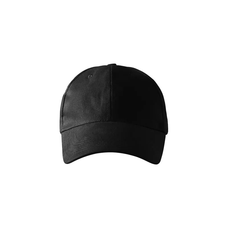 Dziecięca czapka z daszkiem 340 g/m² 6P KIDS 303 - czarny (ADLER303-CZARNY)