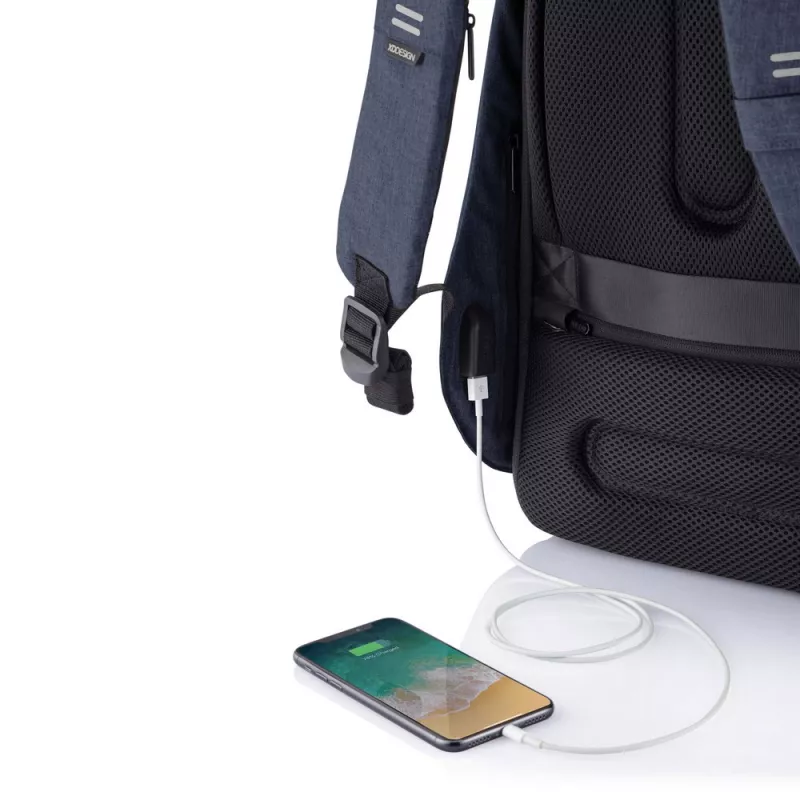 Bobby Hero XL plecak chroniący przed kieszonkowcami - niebieski, niebieski (P705.715)