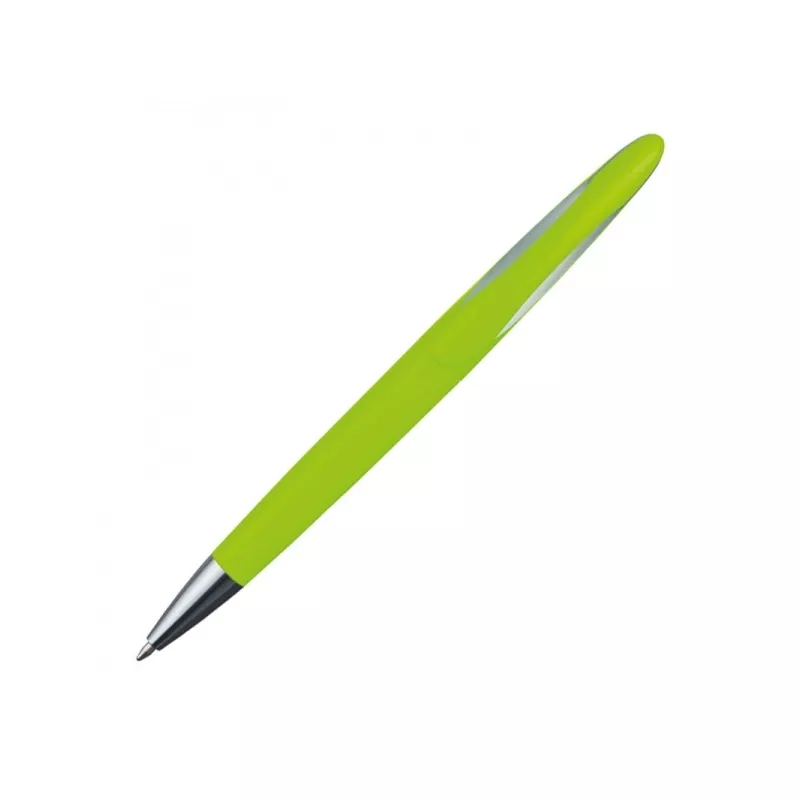Długopis plastikowy z obrotowym mechanizmem FAIRFIELD - jasnozielony (353929)