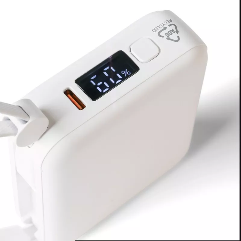 Power bank 10000 mAh - biały (VB100-02)