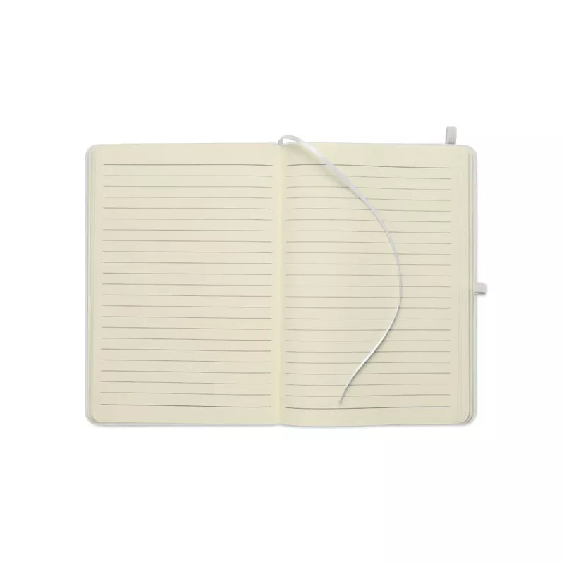 Notes A5 w okładce z PU 96 kartek w linię ARCOLOOP - Bialy (MO3124-06)