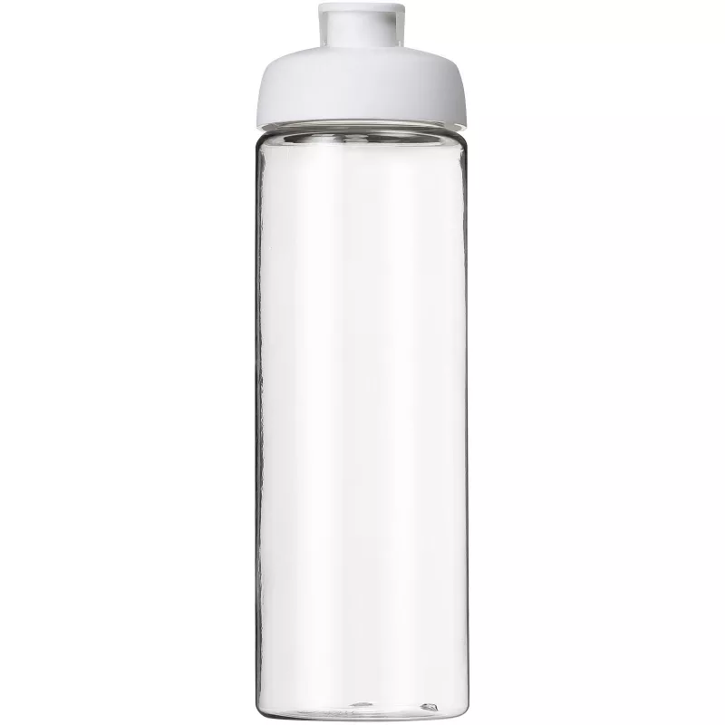 Bidon H2O Vibe o pojemności 850 ml z otwieranym wieczkiem - Biały-Przezroczysty (21009401)
