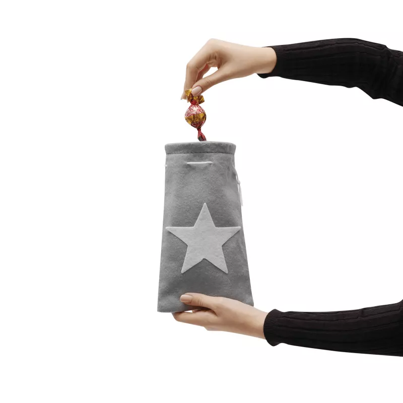 Woreczek filcowy - szary (56-0902356)