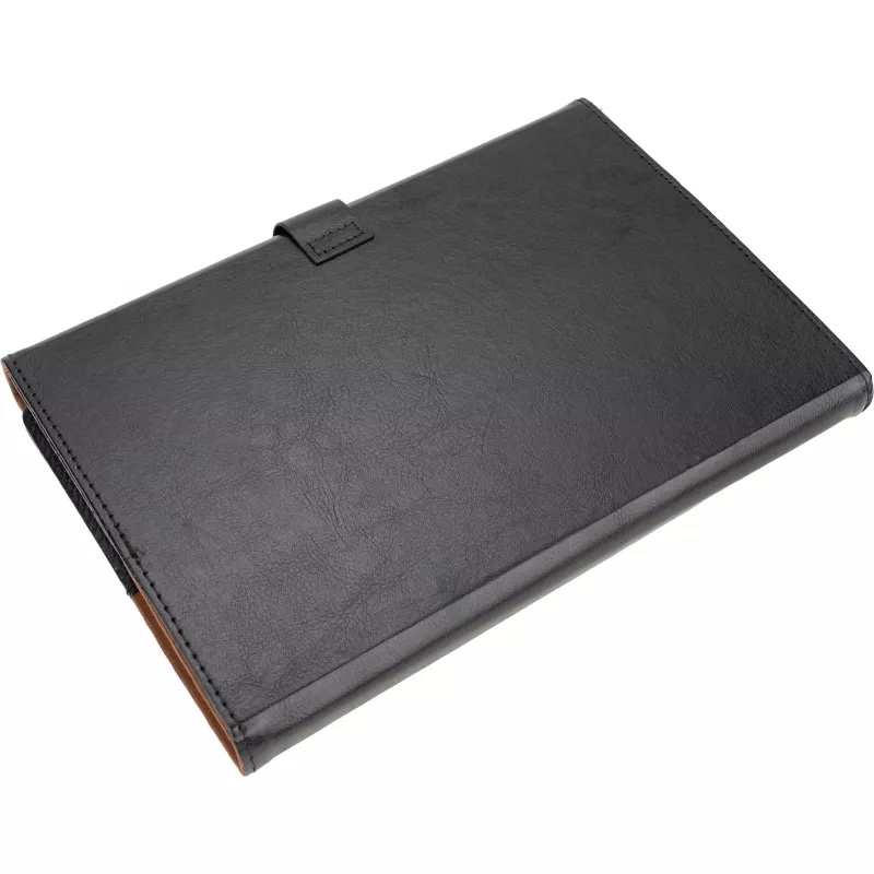 Notatnik A5 w linie CrisMa EDNA - czarny (2477703)