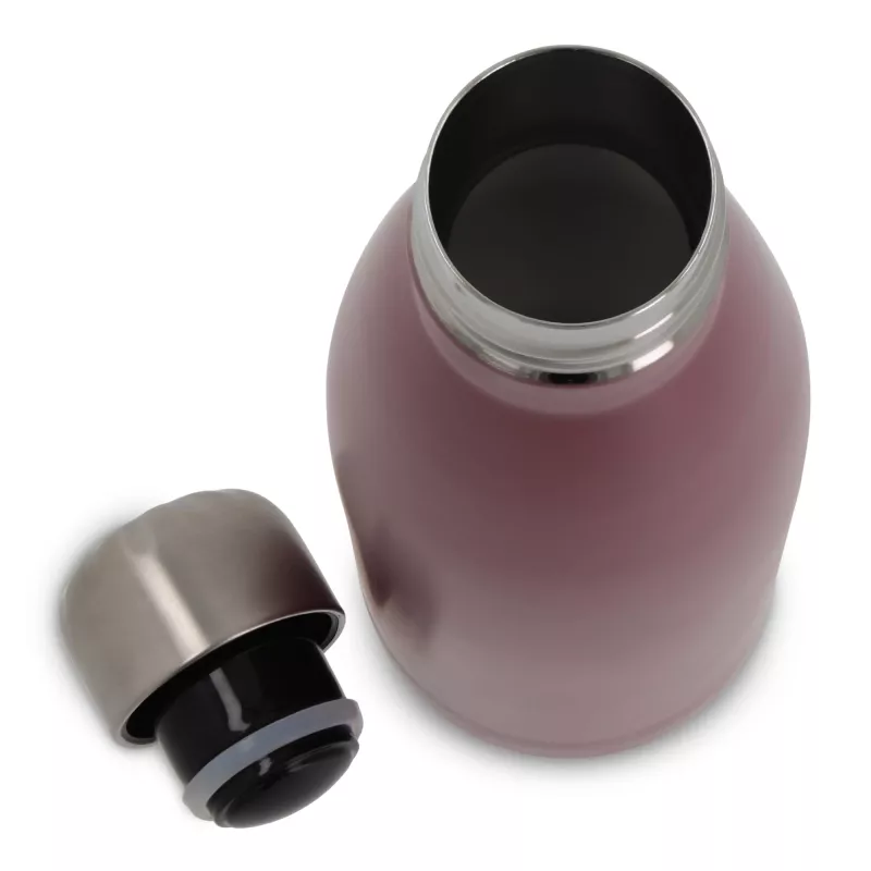 Butelka termiczna Swing w neutralnych kolorach 500ml - ciemnoróżowy (LT98805-N0078)